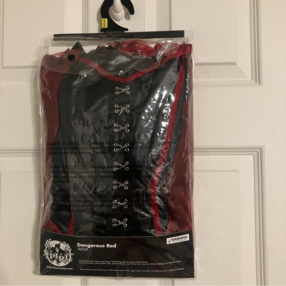 Spirit Halloween Dangerous Red Costume - Red Riding Hood - Picture 14 of 14